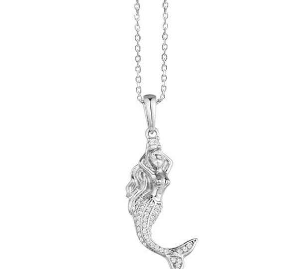 Pavé Mermaid Pendant Pendant Island by Koa Nani Style 2 