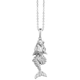 Pavé Moana Mermaid Pendant Pendant Island by Koa Nani 