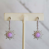 Pavé Opal Sun Earrings Earrings Island by Koa Nani 