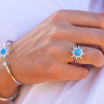 Pavé Opal Sun Ring Ring Island by Koa Nani 