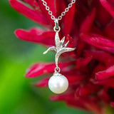 Pearl Bird of Paradise Pendant Pendant Island by Koa Nani 