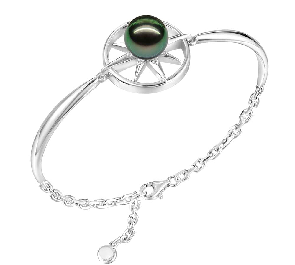 Pearl Compass Bracelet Bracelet Island by Koa Nani Tahitian Pearl 