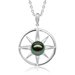 Pearl Compass Pendant Pendant Island by Koa Nani Tahitian Pearl 