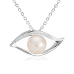 Pearl Eye of the Sea Pendant Pendant Island by Koa Nani Pink Freshwater Pearl 