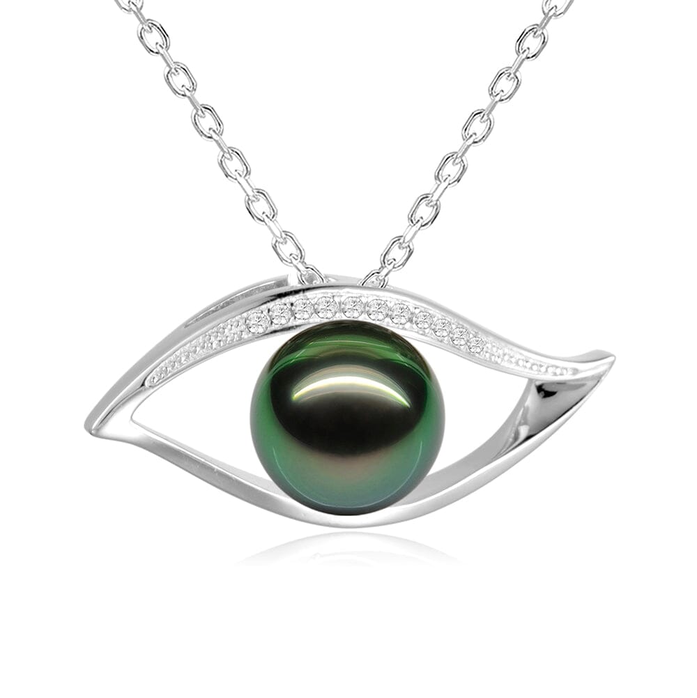 Pearl Eye of the Sea Pendant Pendant Island by Koa Nani Tahitian Pearl 