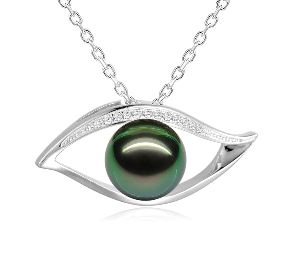 Pearl Eye of the Sea Pendant Pendant Island by Koa Nani Tahitian Pearl 