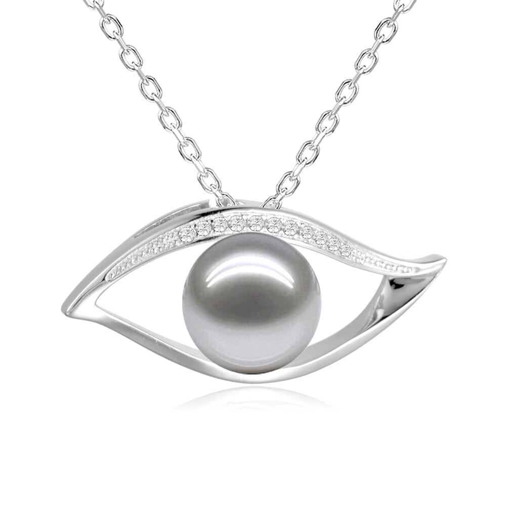 Pearl Eye of the Sea Pendant Pendant Island by Koa Nani Akoya Pearl 