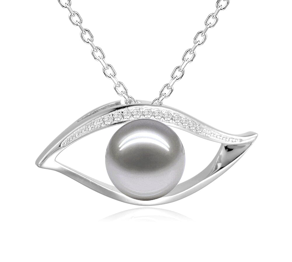 Pearl Eye of the Sea Pendant Pendant Island by Koa Nani Akoya Pearl 