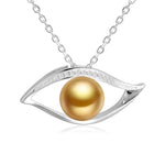 Pearl Eye of the Sea Pendant Pendant Island by Koa Nani Gold South Sea Pearl 