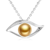Pearl Eye of the Sea Pendant Pendant Island by Koa Nani Gold South Sea Pearl 