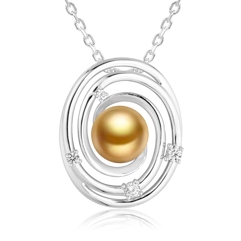 Pearl Galaxy pendant Pendant Island by Koa Nani Gold South Sea Pearl 