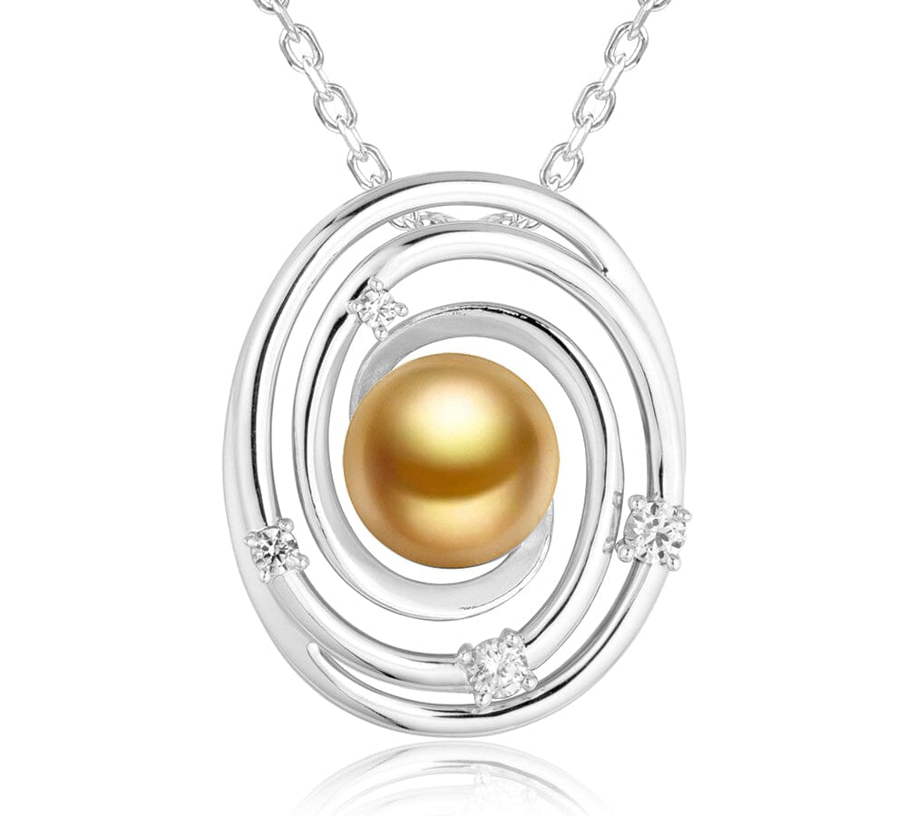 Pearl Galaxy pendant Pendant Island by Koa Nani Gold South Sea Pearl 