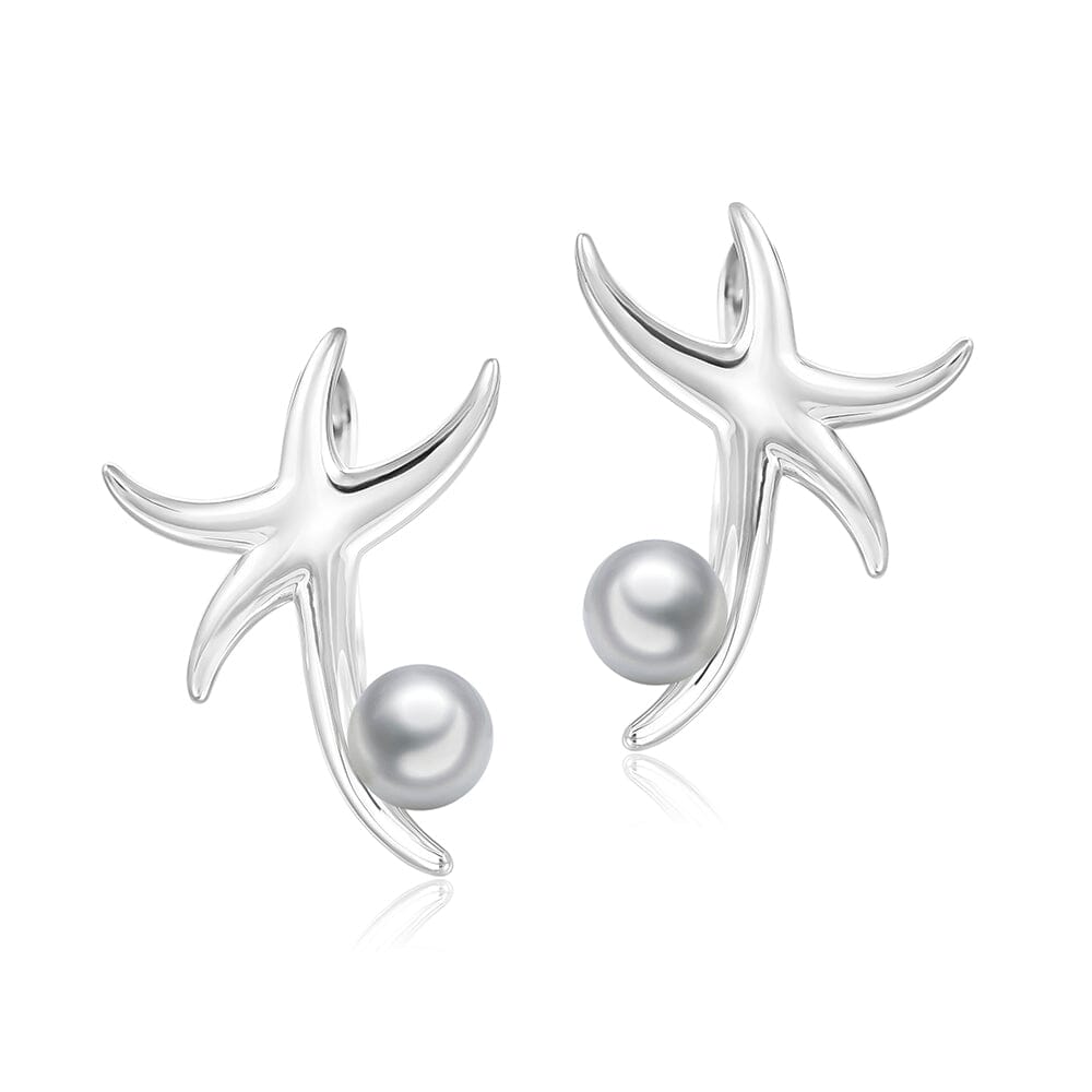 Pearl Hokuhele Earrings Earrings Island by Koa Nani Akoya Pearl 
