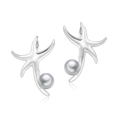 Pearl Hokuhele Earrings Earrings Island by Koa Nani Akoya Pearl 