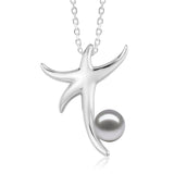 Pearl Hokuhele Pendant Pendant Island by Koa Nani Akoya Pearl 