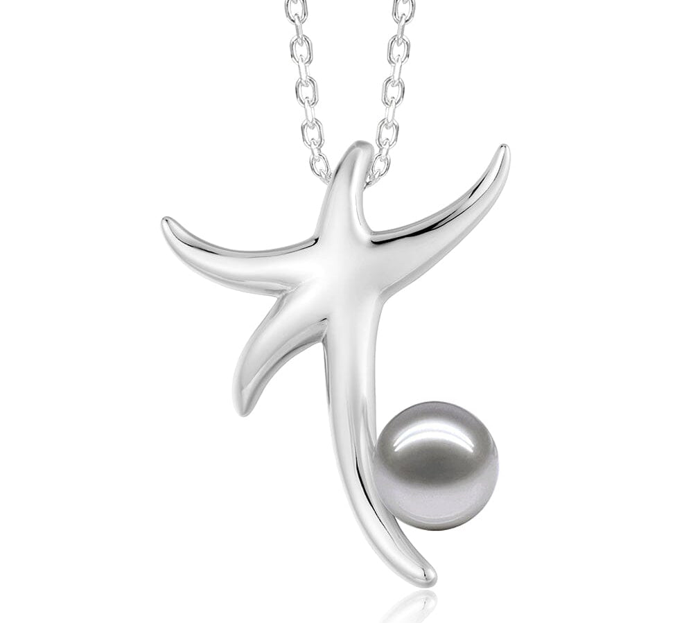 Pearl Hokuhele Pendant Pendant Island by Koa Nani Akoya Pearl 