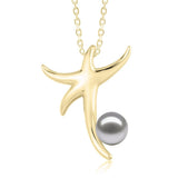 Pearl Hokuhele Pendant Pendant Island by Koa Nani Akoya Pearl 