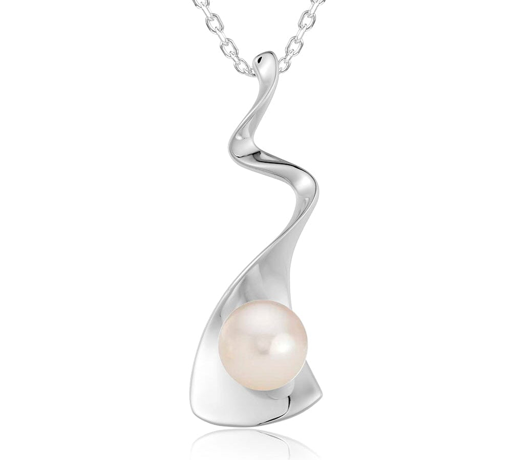 Pearl Lava Flow Pendant Pendant Island by Koa Nani Pink Freshwater Pearl 