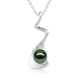 Pearl Lava Flow Pendant Pendant Island by Koa Nani Tahitian Pearl 