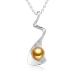 Pearl Lava Flow Pendant Pendant Island by Koa Nani Gold South Sea Pearl 