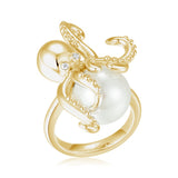 Pearl Octopus’s Treasure Ring Ring Island by Koa Nani 