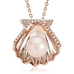 Pearl Oyster Shell Pendant Pendant Island by Koa Nani Pink Freshwater Pearl 