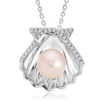 Pearl Oyster Shell Pendant Pendant Island by Koa Nani Pink Freshwater Pearl 