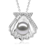 Pearl Oyster Shell Pendant Pendant Island by Koa Nani Akoya Pearl 