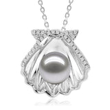 Pearl Oyster Shell Pendant Pendant Island by Koa Nani Akoya Pearl 
