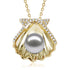 Pearl Oyster Shell Pendant Pendant Island by Koa Nani Akoya Pearl 