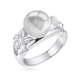 Pearl Pikake Ring Ring Island by Koa Nani Akoya Pearl 