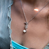 Pearl Seahorse’s Treasure Pendant Pendant Island by Koa Nani 