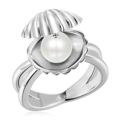Pearl Shell Locket Ring Ring Island by Koa Nani 