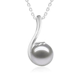 Pearl Spring Vine Pendant Pendant Island by Koa Nani Akoya Pearl 
