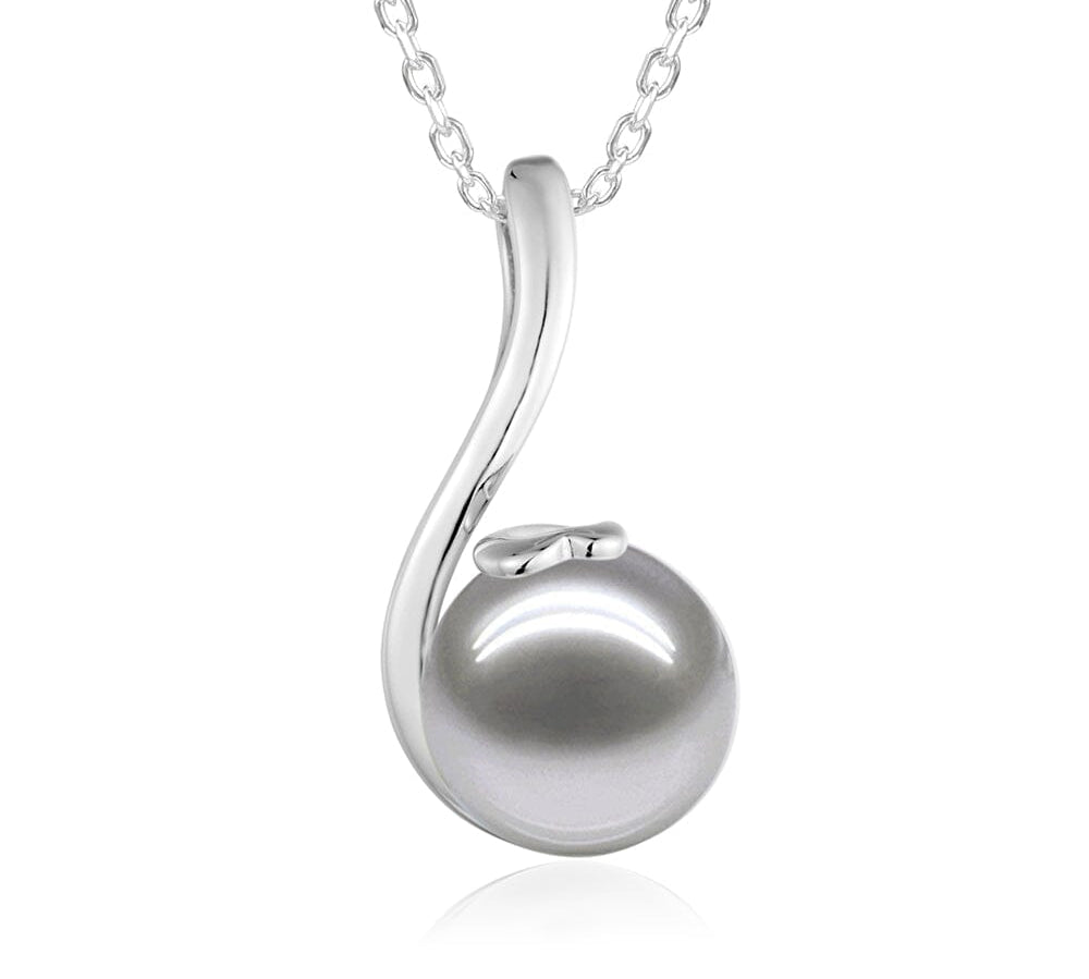 Pearl Spring Vine Pendant Pendant Island by Koa Nani Akoya Pearl 