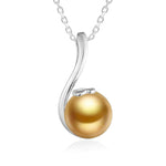 Pearl Spring Vine Pendant Pendant Island by Koa Nani Gold South Sea Pearl 