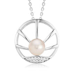 Pearl Sun Beams Eternity Pendant Pendant Island by Koa Nani Pink Freshwater Pearl 