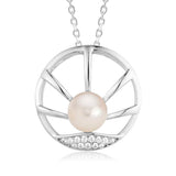 Pearl Sun Beams Eternity Pendant Pendant Island by Koa Nani Pink Freshwater Pearl 