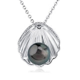 Pearl Surf Shell Pendant Pendant Island by Koa Nani Tahitian Pearl 
