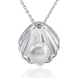 Pearl Surf Shell Pendant Pendant Island by Koa Nani Akoya Pearl 