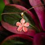 Pink Coral Pua Melia Necklace Necklace Island by Koa Nani 