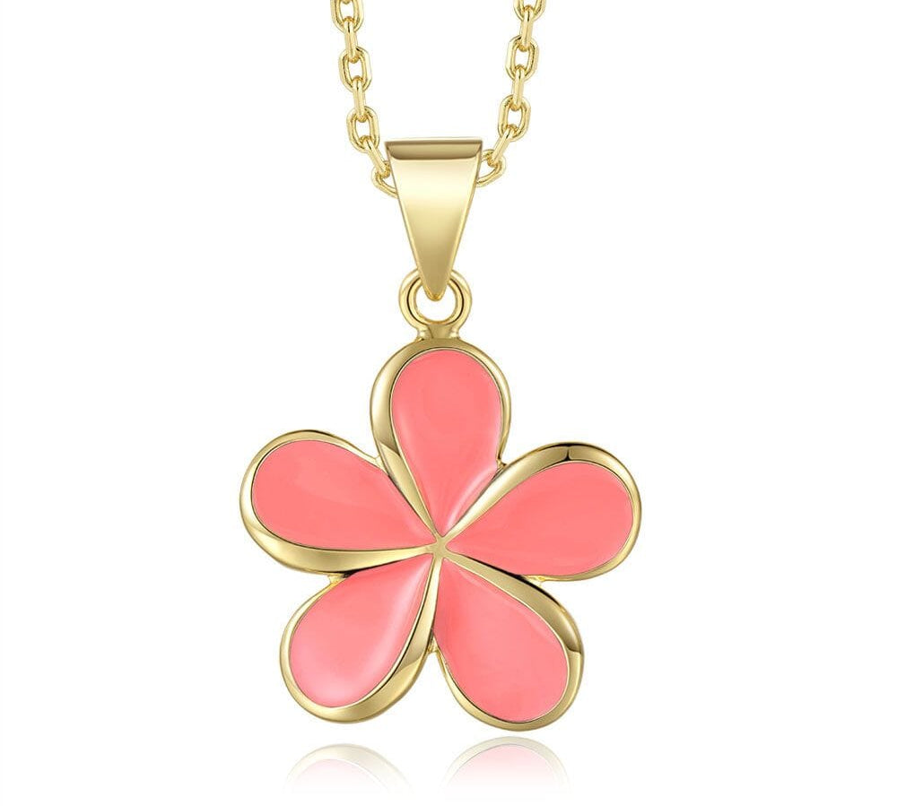 Pink Coral Pua Melia Necklace Necklace Island by Koa Nani 23mm 