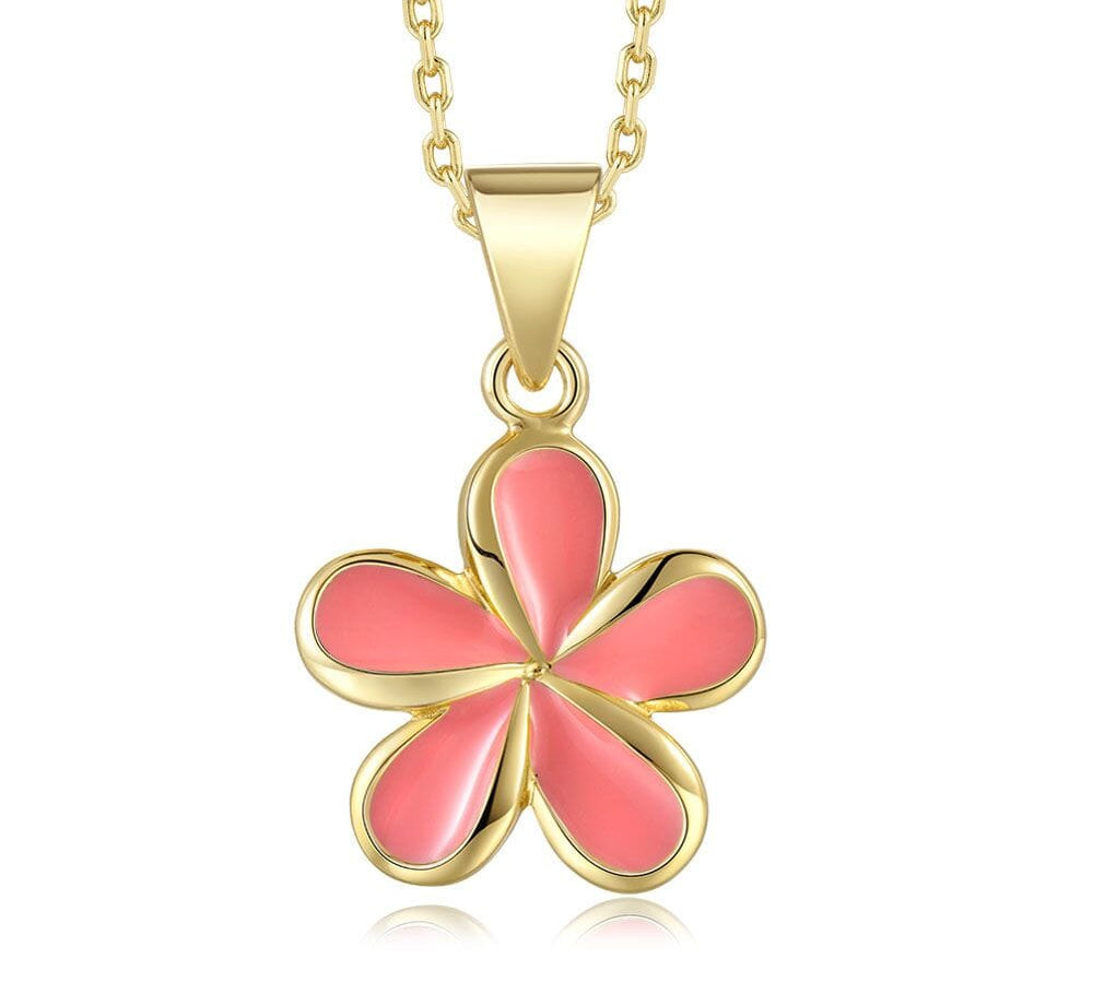 Pink Coral Pua Melia Necklace Necklace Island by Koa Nani 18mm 