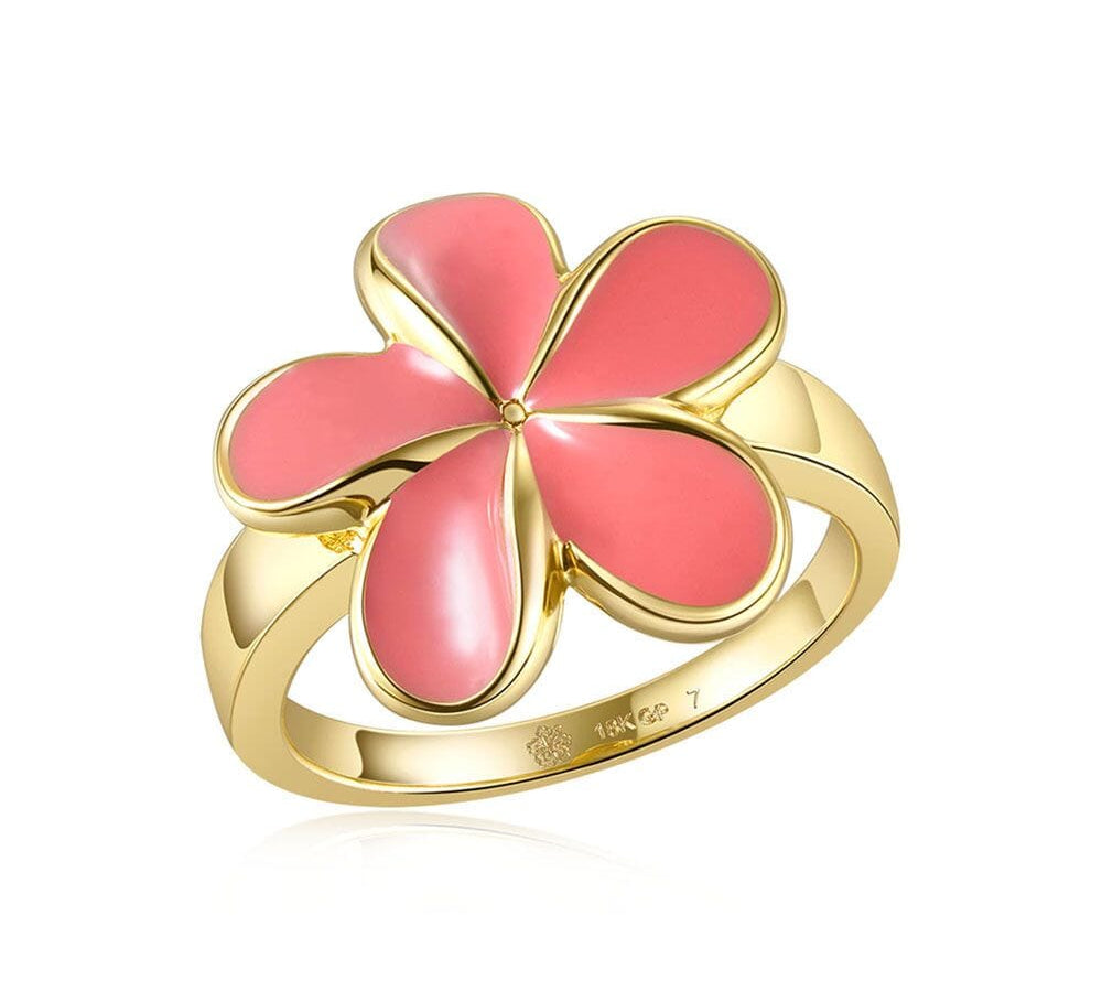 Pink Coral Pua Melia Ring Ring Island by Koa Nani 5 