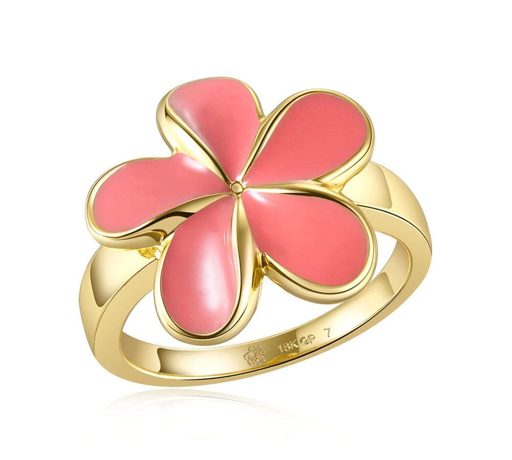 Pink Coral Pua Melia Ring Ring Island by Koa Nani 6 