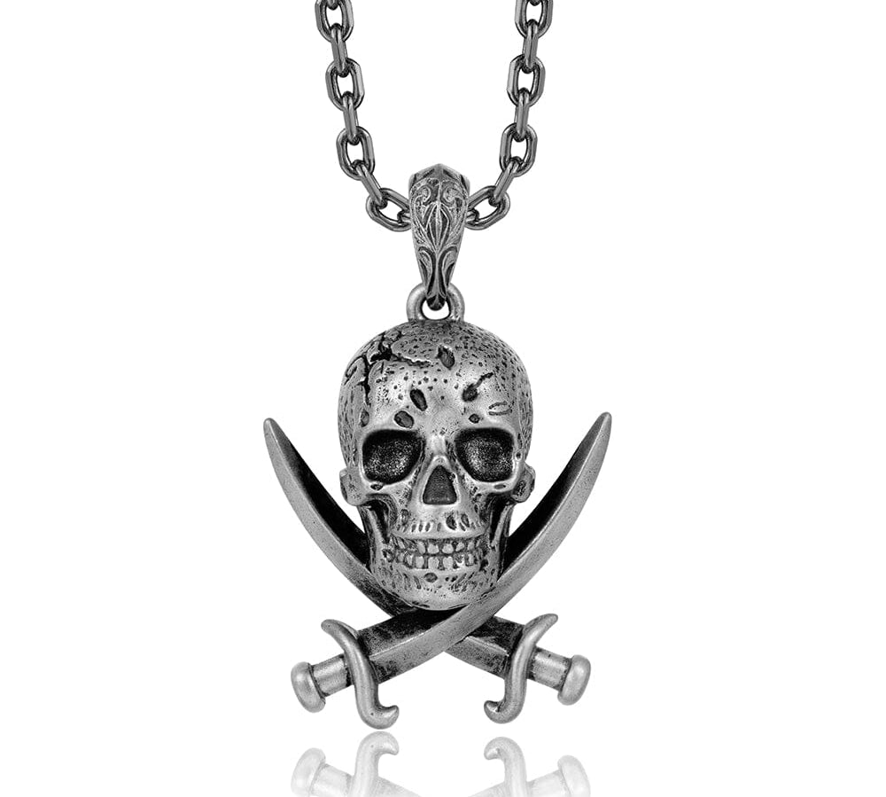 Pirate Skull Pendant Pendant Island by Koa Nani 