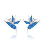 Prismé Opal Bird of Paradise Earrings Earrings Island by Koa Nani 