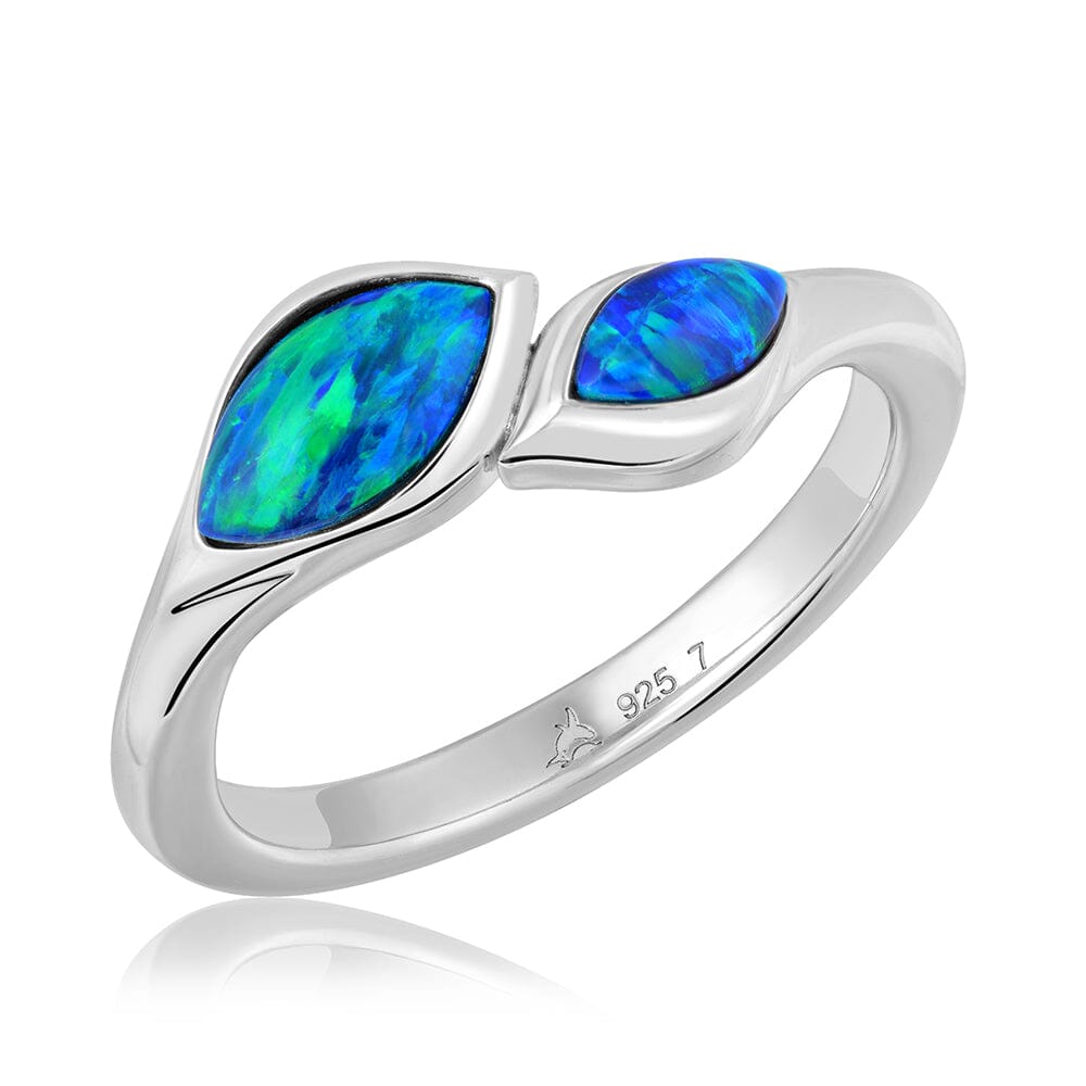 Prismé Opal Double Mandorla Ring Ring Island by Koa Nani 