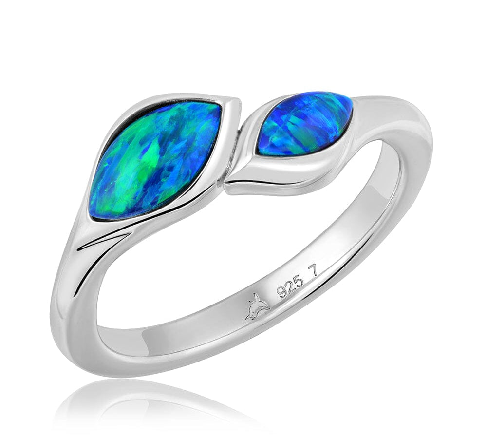 Prismé Opal Double Mandorla Ring Ring Island by Koa Nani 