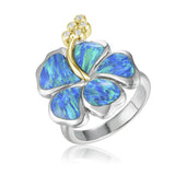 Prismé Opal Hibiscus Ring Ring Island by Koa Nani 